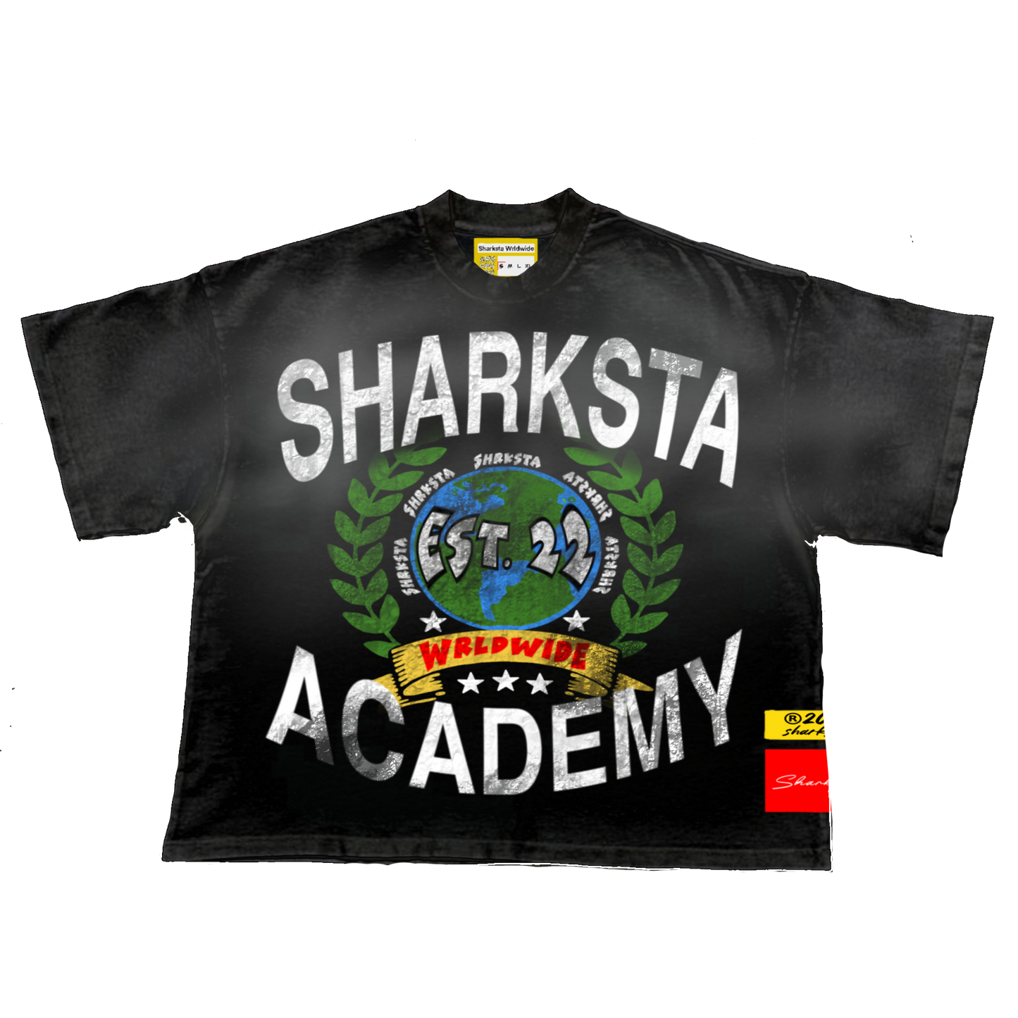 Sharksta Academy Oversized Tee