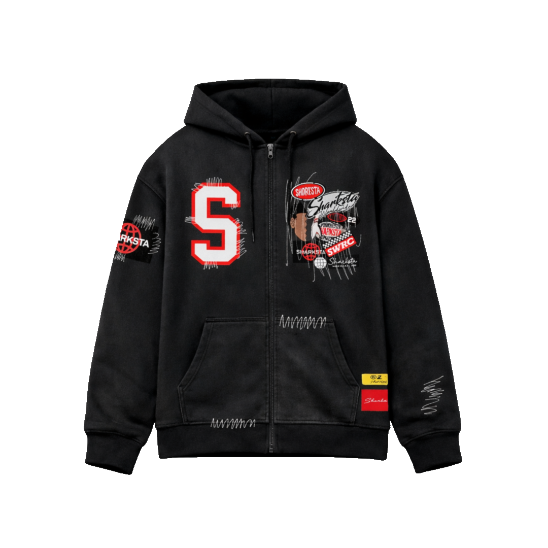 *PreOrder* Patchwork Zip Up