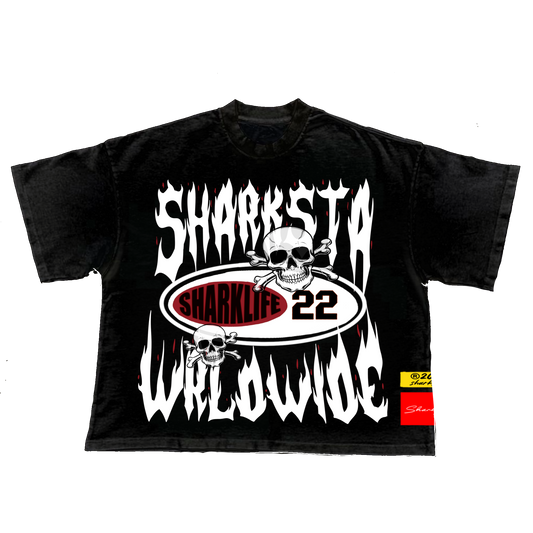 Skully Cropped Tee